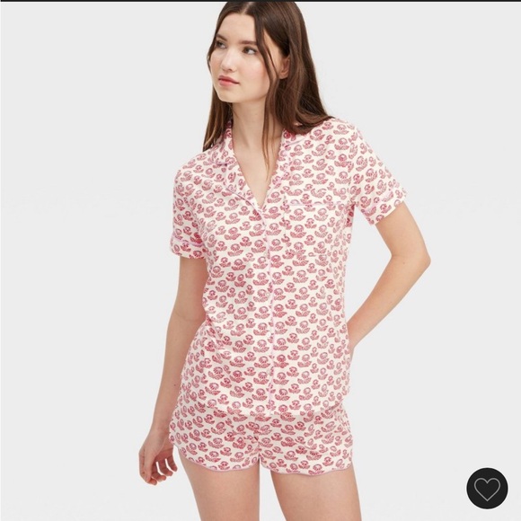 Roller Rabbit Other - NWT Roller Rabbit X Target Collab Pink Floral PJ Set